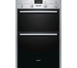 SIEMENS HB43MB520B Electric Double Oven - Stainless Steel